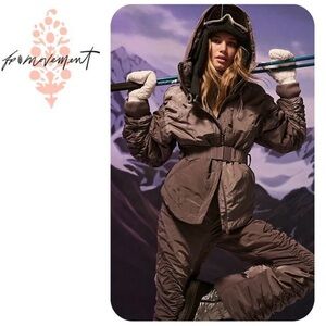 FP Movement belted ski coat NWT Size XS